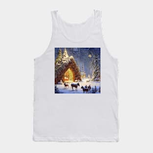 Christmas card 8 Tank Top